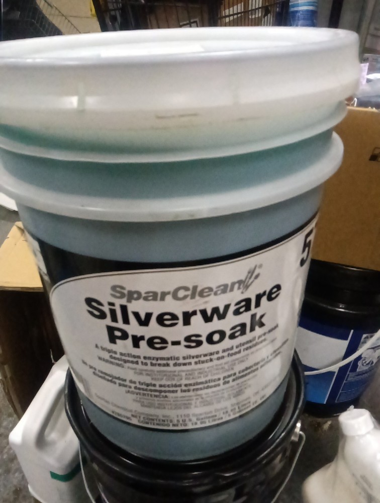 Spartan Chemical SparClean 5 Gallon Silverware Pre-soak