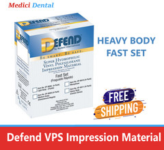 DEFEND HEAVY BODY FAST SET VPS 4-50 ML CARTRIDGES IMPRESSION Material