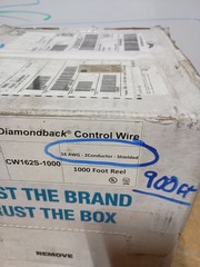 Diamondback CW162S-1000 M-NET Control Wire 16 AWG 900 ft Plenum Shielded