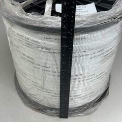 RIBBON FACTORY Woven 100% Polyester Copper Coated Pull Tape 5000′, 22 Gauge