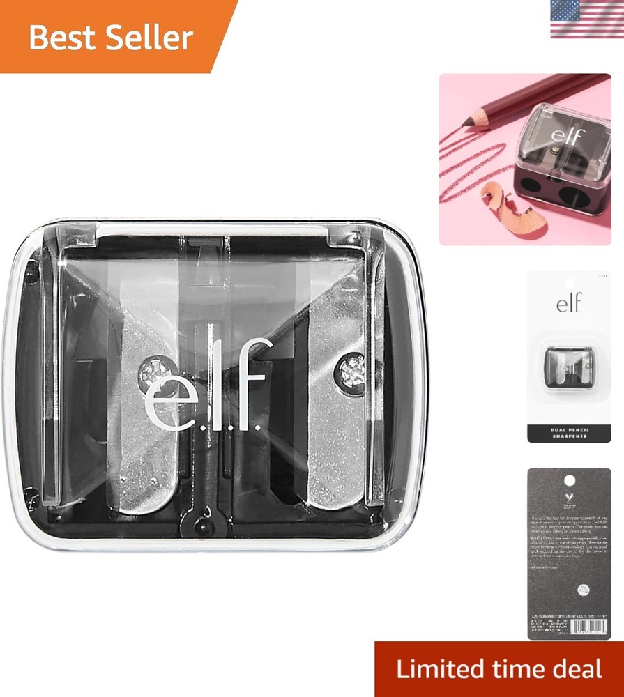 Hand-Powered Dual-Pencil Sharpener for Flawless Applications – & Stylish
