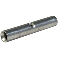 (100) Non-Insulated 26-24 Gauge Seamless Butt Splice Connector Wire Terminal USA
