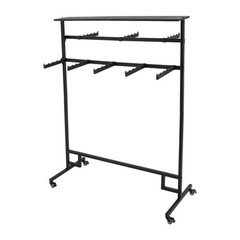 Clothing Display Rack, Floor Standing Garment Rack, 8 Arms Clothing Rack