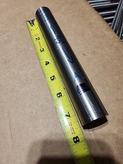 (Tag C71) 1.125″ Dia Titanium Round Rod x 7+” Inch Long 6AL4V-ELI Medical Grade