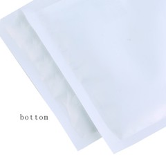 Wholesale Variety of Sizes for Clear White Heat-Sealable Open Top Pouch Bag C1