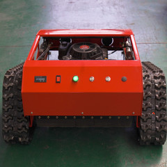Remote control automatic lawn mower 9hp 45° climbing adjustable mowing height