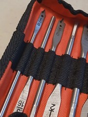 Never Used 13 PIECE SET CRAFTSMAN WOOD PADDLE BITS