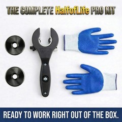 Ratcheting Pipe Cutter 2in1 Tube Cutter Copper Metal PVC Plastic 5/16 to 1 1/8