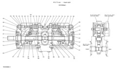 GM17 ROLLER BEARING FOR DRIVE SHAFT TRAVEL MOTOR