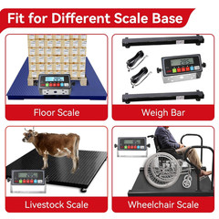 NTEP Approved Digital Indicator with LED Display for Floor, Livestock, Truck Sca