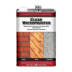1 Gal. Clear Waterproofer – Waterproof Sealant for Wood, Concrete, and Masonry