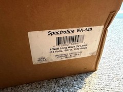 SpectroLine CM-10 Fluorescence Analysis Cabinet w EA-140 light – new in box!