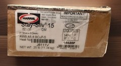 Harris Stay-Silv15 .050x 1/8″ x 20″ 25lb Silver Phos-Copper Brazing Alloy 15620F