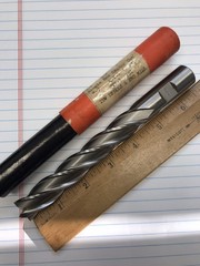 1 pc. 3/4 X 4-1/2” loc X 6-3/4” oal HS 4 FLUTE XLONG CC END MILL. USA (loc stk)