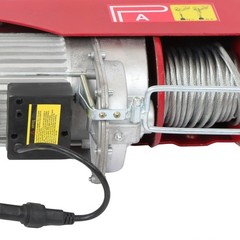 2200lbs Electric Hoist 328ft Wireless & 14ft Wired Remote Control 1600W 110V