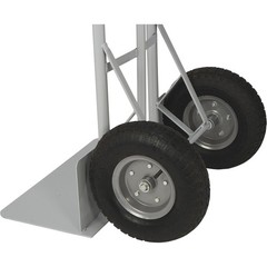 Strongway P-Handle Hand Truck, 1000-Lb. Capacity, 23.6in. x 23in. x 60in.