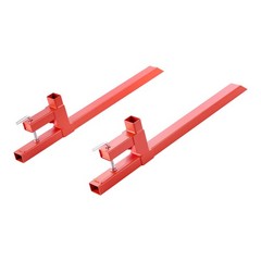 Uimoso 2000 lbs 43″ Clamp on Pallet Forks Quick Attach Tractor Forks