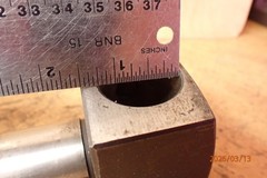 OFFSET BORING HEAD EXTENSION ARM 1-1/4 DIAMETER SHANK MACHINIST TOOLING