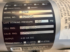 ITT BARTON PSI-450 DP FCX TRANSMITTER Model FHCG