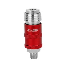 Milton S1751 Safety Exhaust Coupler, 1/4″ body, 1/4″ MNPT