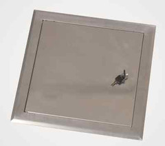 24″ x 24″ System AluLight Exterior & Interior Access Door with Key Lock