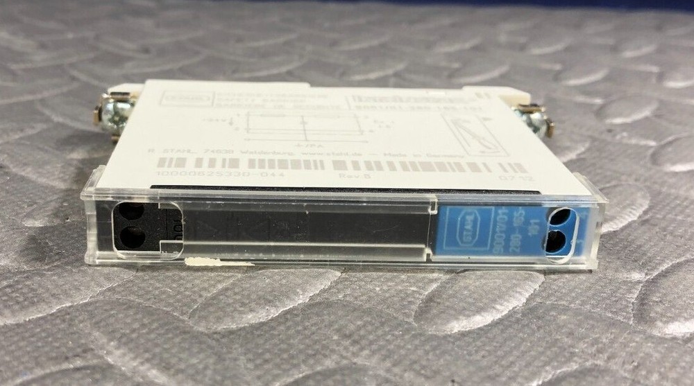 STAHL INTRINSPAK 9001/01-280-165-101 SAFETY BARRIER 10000625330-044 REV B