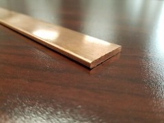 Copper 110 Flat Bar 1/8″ x 1″ x 12″-Long — .125″ x 1″ Copper Bus Bar