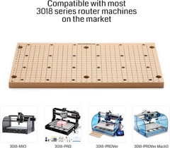 CNC MDF GRID Spoilboard for 3018 CNC Router Machine, Compatible with 3018-PRO…