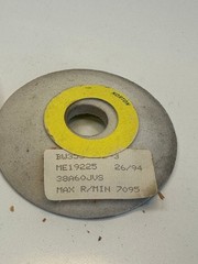 Norton Bench Grinding Wheels 3″x1/2″x3/4″ (Lot of 2) 38A60JVS (90x13x19.05mm)