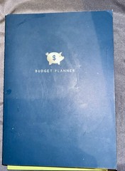 Pen+Gear Budget Planner Dark Blue, New 5.5″ x 7.5″ 80 Pages