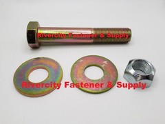3/4-16×4-1/2 Grade 8 Hex Head Cap Screws 3/4×16 x 4-1/2″ Bolts & Lock Nuts