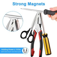 Strong Neodymium Bar Magnets 8 Pack 60x10x3mm Heavy Duty Adhesive Craft