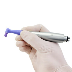 Dental Hygiene Prophy Air Motor Handpiece Midwest 4Hole Straight Nose Cone 360°