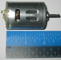 Mabuchi 12V Motor – RS-545SH – Vibrator / Massager / Vacuum Motor – 7130 RPM