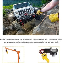 Winch Controller, Winch Hand-Held Remote Replacement with Forward & Reverse B…
