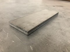 5 Pieces – Titanium Sheet 6AL4V 2″ x 6″ X .138″