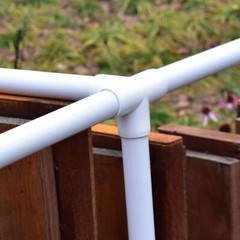 3/4/5/6-Way Elbow Connector Pipe Fittings 1/2″ 3/4″ 1″ 1.2″ 1.5″ White Blue Grey