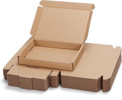 Lightweight Brown Mailer Boxes – 25 Pack, Perfect for Gifts or Shipping