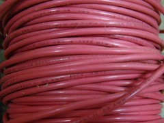 MIXED LOT SPOOLS ELECTRICAL WIRE 18 GAUGE 10 USED SPOOLS CAROL