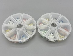 200 Pcs Dental Fiber Post Glass Quartz Teeth Restorative Posts 1.0 1.2 1.4 1.6mm