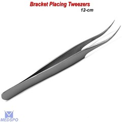 Orthodontic Bracket Placing Tweezers Forceps Direct Bonding Placement Pliers CE