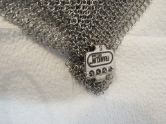 Franklin Stainless Steel Reversible Chain Mail Protective Glove Size Small