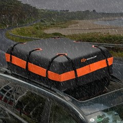 21 Cubic Feet Car Roof Bag Rooftop Cargo Carrier Waterproof Soft Top Luggage Bag
