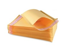 50 #0 6.5×10 Kraft Paper Bubble Padded Envelopes Mailers Shipping Self Seal