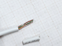 Windy City Wire 555610 24/4P Cat5E UTP Plenum Network Cable CMP White/100ft