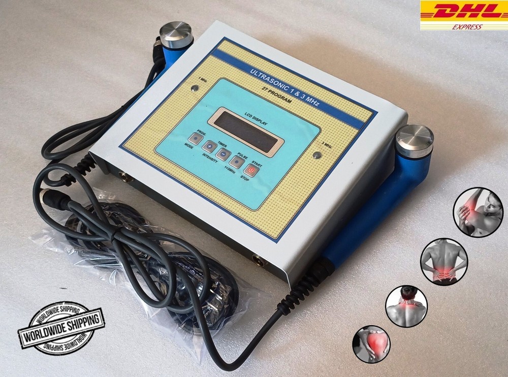 Pro. Home Use Ultrasound therapy machine 1MHz & 3MHz Professional Use Machine Us