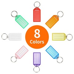 Cuttte 16 1.15 x 2.2 inches, Red Orange Yellow Green Blue Purple Pink White