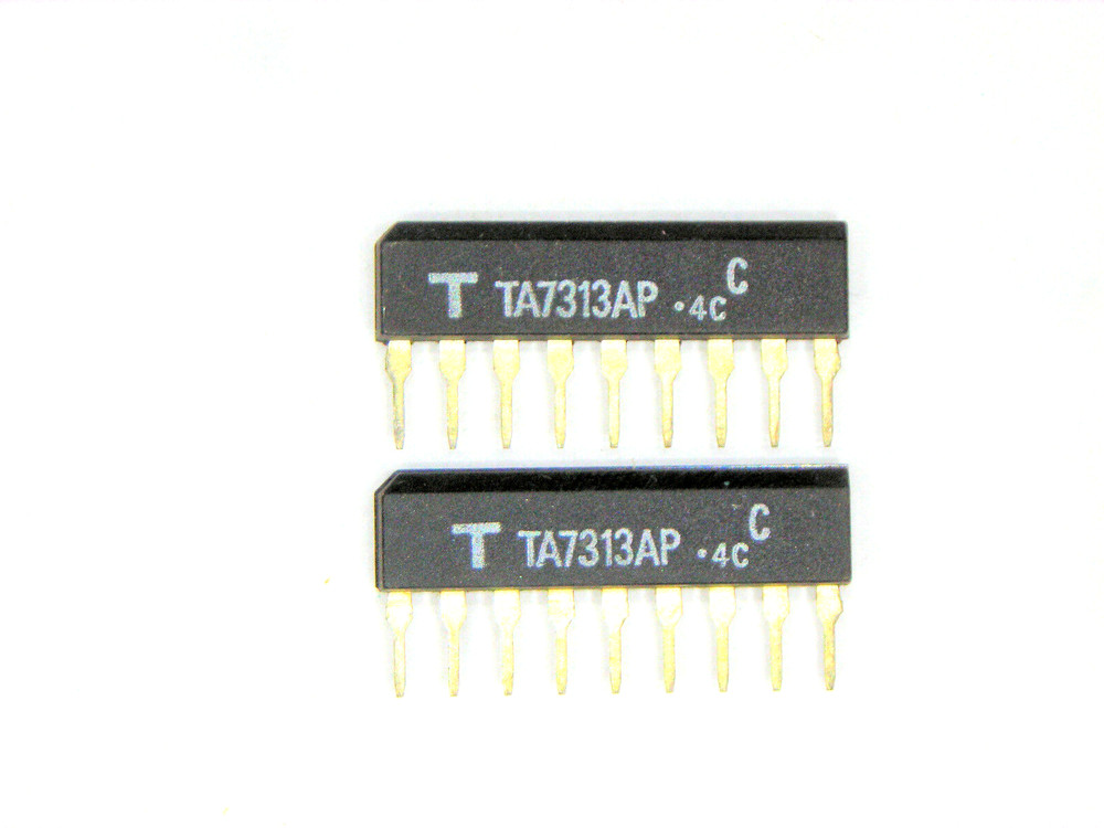 TA7313AP “Original” Toshiba 9P SIP IC 2 pcs