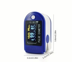 New Fingertip Pulse Oximeter LK87 With Strap And Belt Pouch