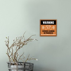 Square Plus Warning Serious Gaming In Progress Unauthorized Humans Will Be…